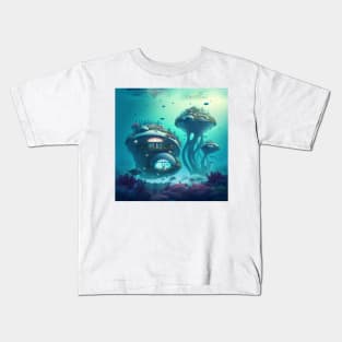 Underwater Natural City Kids T-Shirt